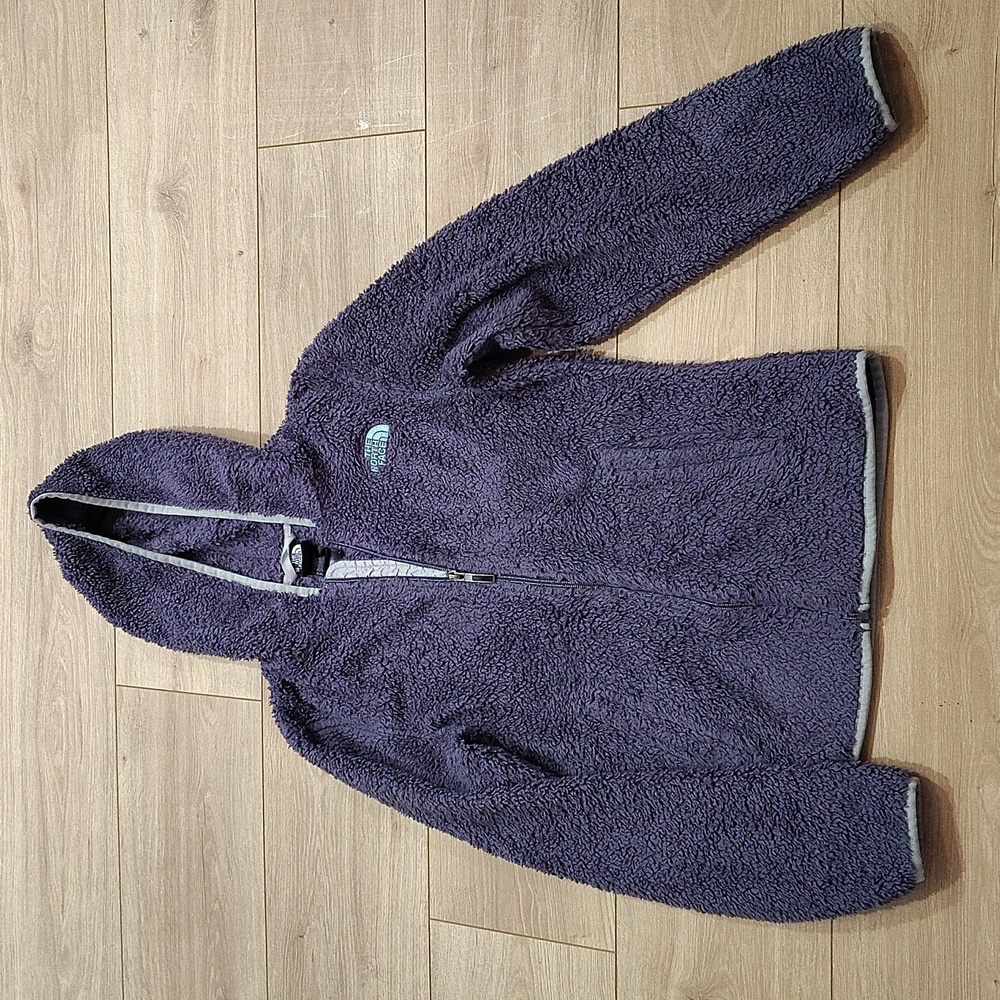 The North Face Purple Teddy Jacket,  Sherpa Ladies Jacket,  Size X-Small